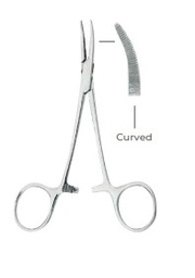 [RDD-311-12] Halstead-Mosquito  Haemostatic Forceps Curved Fig. 2 ( 12 cm)