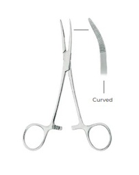 [RDD-331-14] Kelly Haemostatic Forceps Curved Fig. 2  ( 14cm)