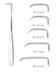 [RDF-291-02] Retractors (Langenbeck 21cm) mm. 30x14