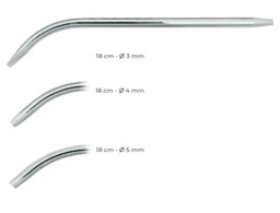 [RDH-530-01] Trocars, suction tubes, Cannulas 18cm - ø 3 mm