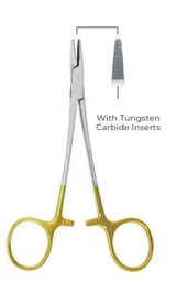 [RDK-634-14/TC] Hegar-Baumgartne Needle Holders With tungsten carbide inserts (14cm)