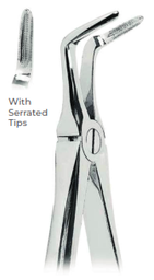 [RDJ-102-46] Extracting Forceps With serrated tips FOR Lower roots  Fig. 46L