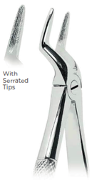 [RDJ-102-51] Extracting Forceps With serrated tips FOR Upper roots  Fig. 51A