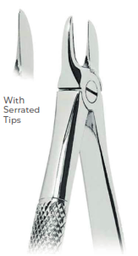 [RDJ-100-54] Extracting Forceps With serrated tips For separating upper molars Fig. 54