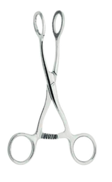 [RDP-452-17] Mouth Gags - Tongue Forceps Collin 16cm