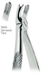 [RDJ-102-65] Extracting Forceps With serrated tips FOR Upper molars, Ieft  Fig. 65L