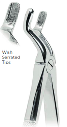 [RDJ-100-67] Extracting Forceps With serrated tips FOR  Upper third molars Fig. 67