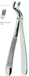 [RDJ-103-67] Extracting Forceps With serrated tips FOR Upper third molars, Ieft Fig. 67 1/2 L