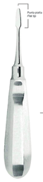 [RDJ-122-71] Cogswell Punta piatta Flat tip Root Elevators with stainless steel handle Fig. A