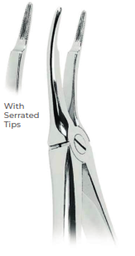 [RDJ-103-49] Extracting Forceps With serrated tips for  Upper roots  Fig. 349