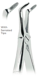 [RDJ-103-46] Extracting Forceps With serrated tips for Lower roots Fig. 346