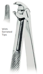 [RDJ-104-03] Extracting Forceps - Mead Pattern With serrated tips for Lower incisors, premolars and roots  Fig.MD3