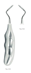 [RDJ-122-84/A] Schmeckebier-Apexo Root Elevators with Anatomically Shaped Handle in stainless steel Fig. 4 SA