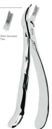 [RDJ-100-89/A] Extracting Forceps with Coderella handle With serrated tips  for Upper molars, right Fig. 89