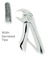 [RDJ-107-05] Extracting Forceps for Children - Klein pattern With serrated tips for Lower incisors  Fig. 5