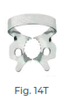 [RDJ-201-14] Molars For round molars, partially broken, undersized or inclined (Edge,Winged)Fig. 14T