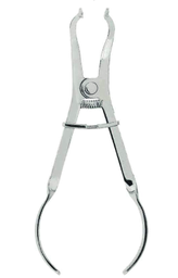 [RDJ-208-17] Ivory lightweight Clamp-forceps 17cm