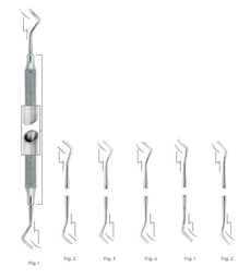 [RDJ-235-77/B] Distal Gingival Margin Trimmers, Black/77-78, SC Light, Fig 1