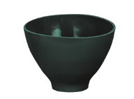 [RDJ-286-12/PLBK] Plastic Mixing Bowls, 120mm, 0.50 L, Black