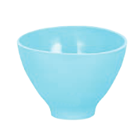 [RDJ-286-12/PLBE] Plastic Mixing Bowls, 120mm, 0.50 L, Blue