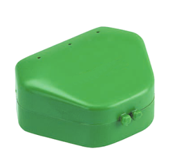 [RDJ-287-01/PLGN] Plastic Box for Removable Retainers (Pack of 10), Green
