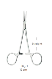 [RDD-310-12] Halstead-Mosquito  Haemostatic Forceps Straight Fig. 1  (12 cm)