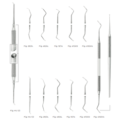 [RDJ-305-42/B] Curettes and Scalers, SC Light, Fig HU 1/2