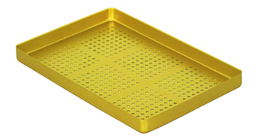 [RDJ-387-10/ALGD] Perforated Aluminium Color-coded Base, Golden