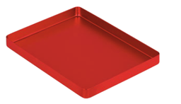 [RDJ-387-20/ALRD] Midi Aluminium Color-coded Base, Red