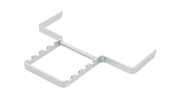 [RDJ-387-23/ALGY] Insert Frame for 4 Instruments, Aluminium, Grey