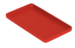 [RDJ-387-40/ALRD] Mini Aluminium Color-coded Base, Red