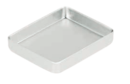 [RDJ-388-04/ALGY] Container for Instrument Trays, Aluminium, Grey, 59x49x10mm