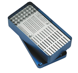 [RDJ-395-03/ALBS] Aluminium Endodontic Maxi Boxes with Lid, Blue-Silver, 204x105x54mm