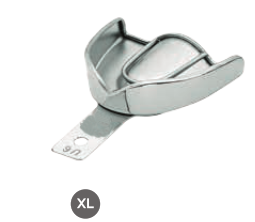 [RDJ-407-06] High Grip Solid S.S. Impression Trays, XXS, U1, 61x47mm