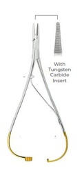 [RDK-676-17/TC] Mathieu Ligature Forceps, with Tungsten Carbide Inserts, 17cm