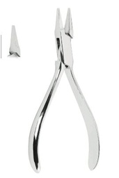 [RDJ-457-51] Flat Nose Bending Pliers with Smooth Beaks up to 0.7mm