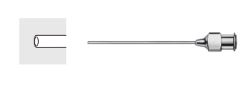 [RAI-331-60] Lacrimal Cannula cylindrical, Straight 20 Gauge / 0.90 x 35 mm