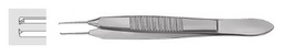 [RAI-188-45] Bonn Model Iris Forceps long , Straight, 1 x 2 teeth