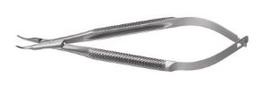 [RAI-175-35] Barraquer-Troutman Needle Holder Curved, without lock Handle 6.0 mm, 100 mm