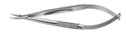 [RAI-175-05] Barraquer Needle Holder Curved, without lock jaw 0.45 mm Handle 8.0 mm, 120 mm