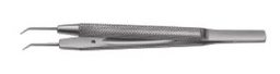 [RAI-316-26] Engels Tying Forceps Angled, 3.50 mm for Iris Sutures