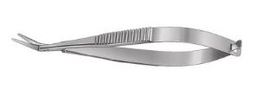[RAI-197-90] Castroviejo Corneal Scissors bent, blunt-blunt 10 cm