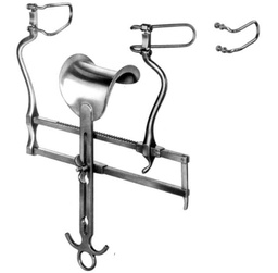 [RJ-354-06] Balfour US Type Abdominal Retractor, Blade pair 6cm