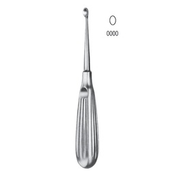 [RO-276-40] Bruns Bone Curettes, 17cm, Fig. 0000