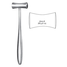 [RO-226-25] Lucae Mallets, 19cm, 25mm Ø, 260g (9 Oz)