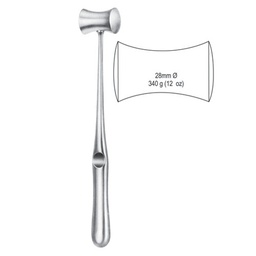 [RO-227-28] Williger Mallets, 24cm, 28mm Ø, 340g (12 Oz)