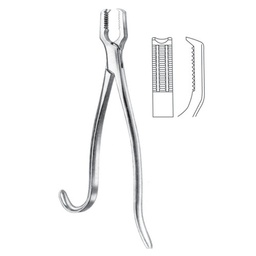 [RO-530-21] Kern Bone Holding Forceps, 21cm