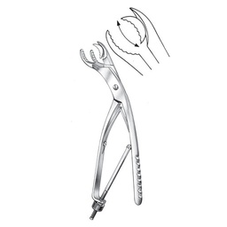 [RO-556-28] Ulrich Bone Holding Forceps, 28cm