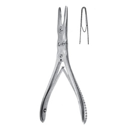 [RO-664-03] Ruskin-Mini Bone Rongeur Forceps, 15cm, 3mm