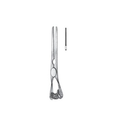 [RR-138-06] Glover Atrauma Bulldog Clamps, Str, 6.8cm (Delicate)